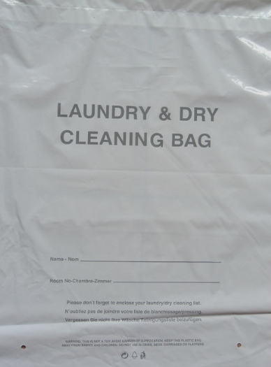 dry cleaning and laundry bags
